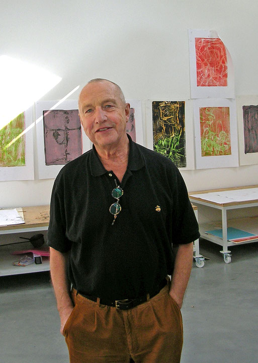 Portrait de l’artiste Georg Baselitz (Afficher en plein écran)