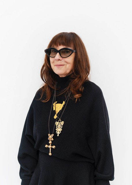 Portrait de l’artiste Sophie Calle (Afficher en plein écran)