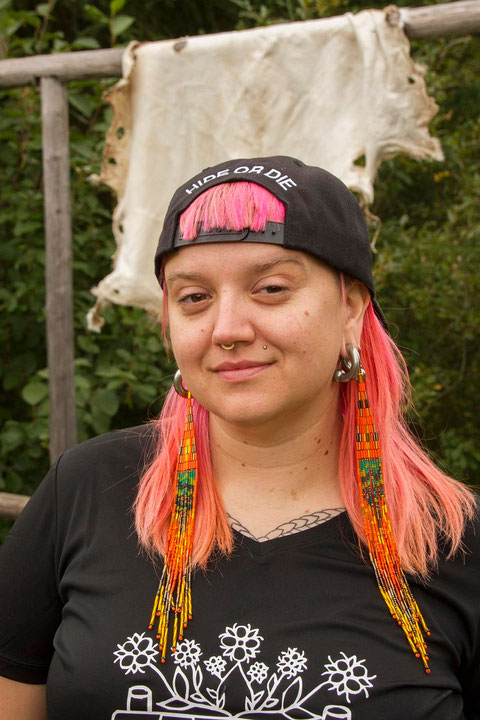 Portrait de l’artiste Dayna Danger (Afficher en plein écran)