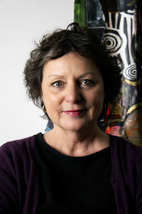 Portrait de l’artiste Sylvie Guimont (Afficher en plein écran)