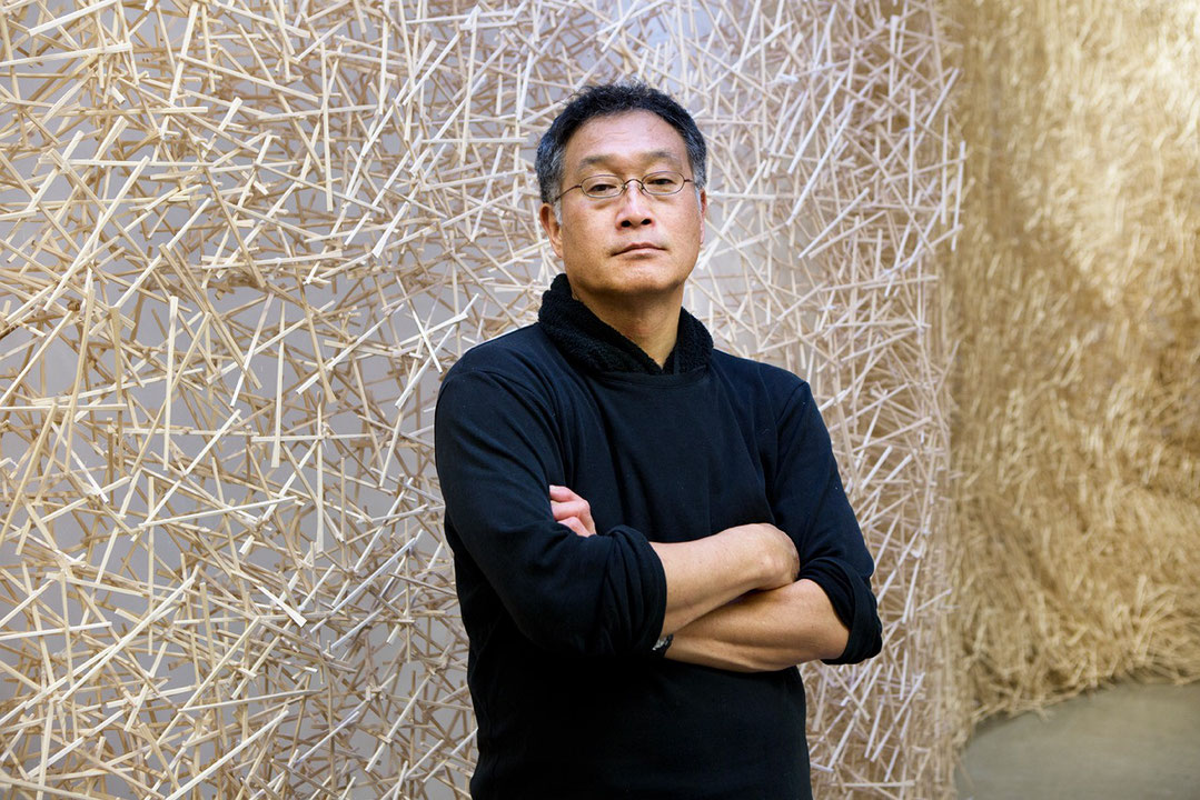 Portrait de l’artiste Tadashi Kawamata (Afficher en plein écran)