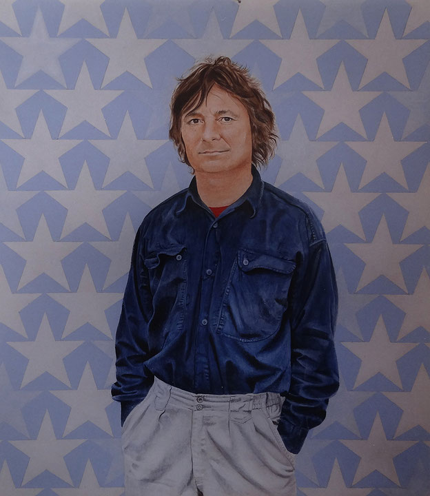 Portrait de l’artiste Serge Lemonde (Afficher en plein écran)