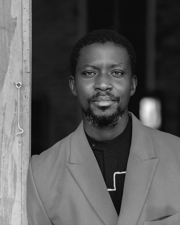 Portrait de l’artiste Ibrahim Mahama (Afficher en plein écran)