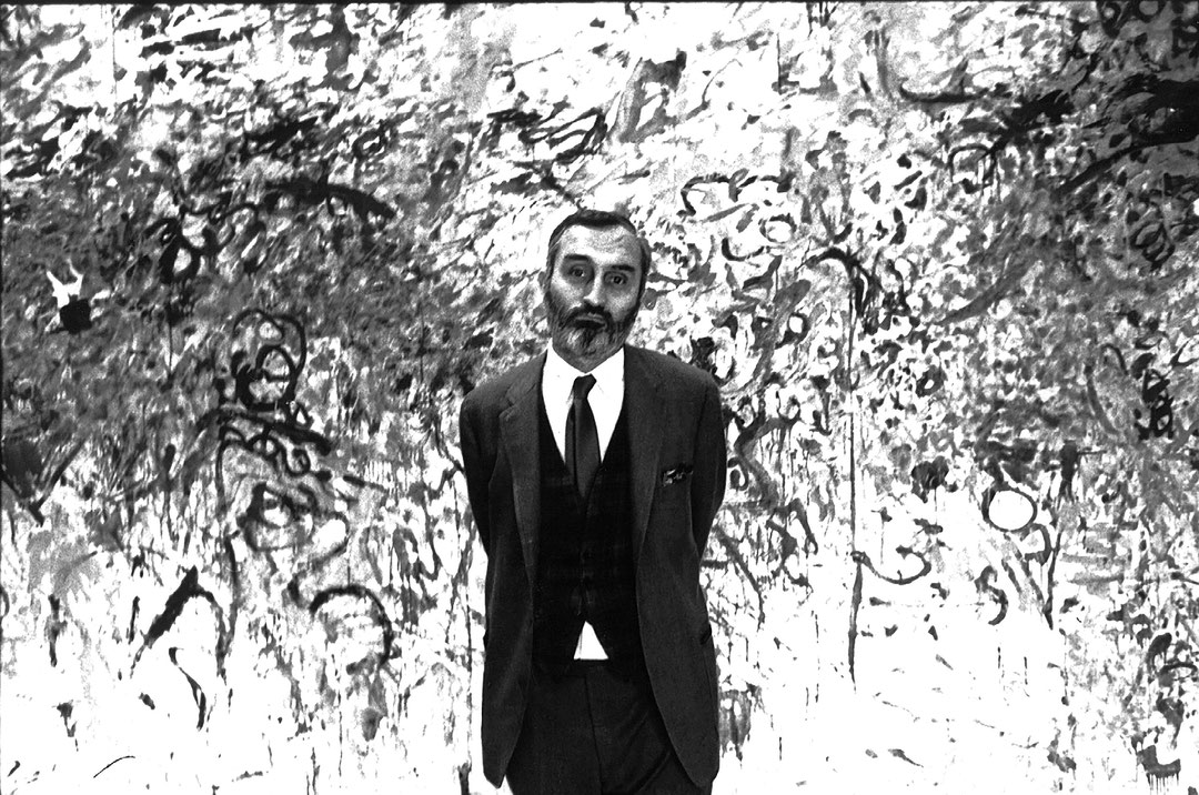 Portrait de l’artiste Milton Resnick (Afficher en plein écran)