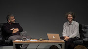 Image tirée de la captation de l’événement Conversation avec Dana Schutz et John Zeppetelli