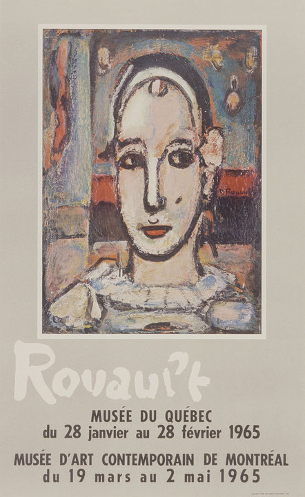 Affiche de l’exposition Rouault