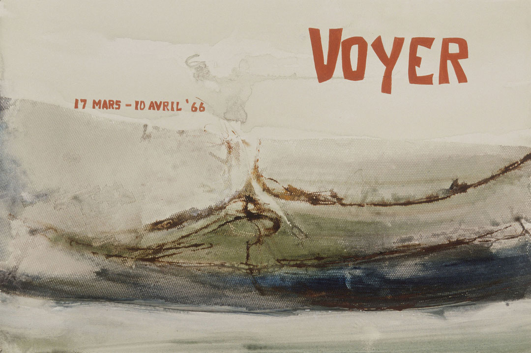 Affiche de l’exposition Monique Voyer