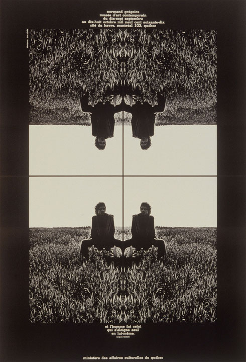 Affiche de l’exposition Photographies de Normand Grégoire