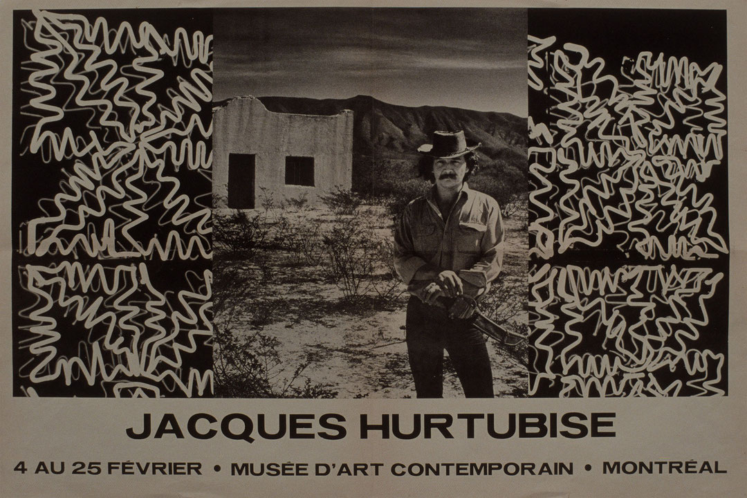 Affiche de l’exposition Jacques Hurtubise