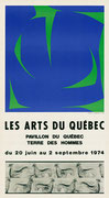 Affiche de l’exposition Les Arts du Québec