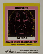 Affiche de l’exposition Les dessins de Gilles Boisvert