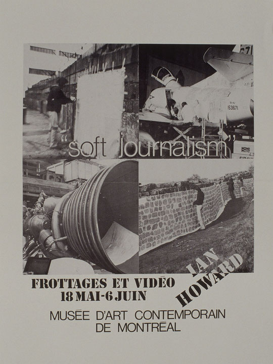 Affiche de l’exposition Les frottages de Ian Howard