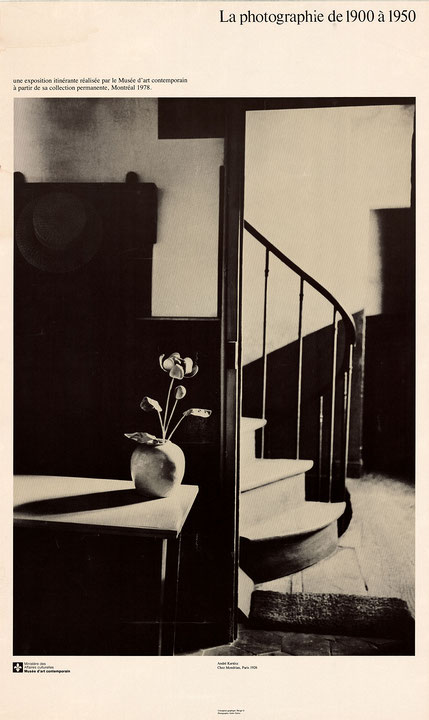Affiche de l’exposition La Photographie de 1900 à 1950