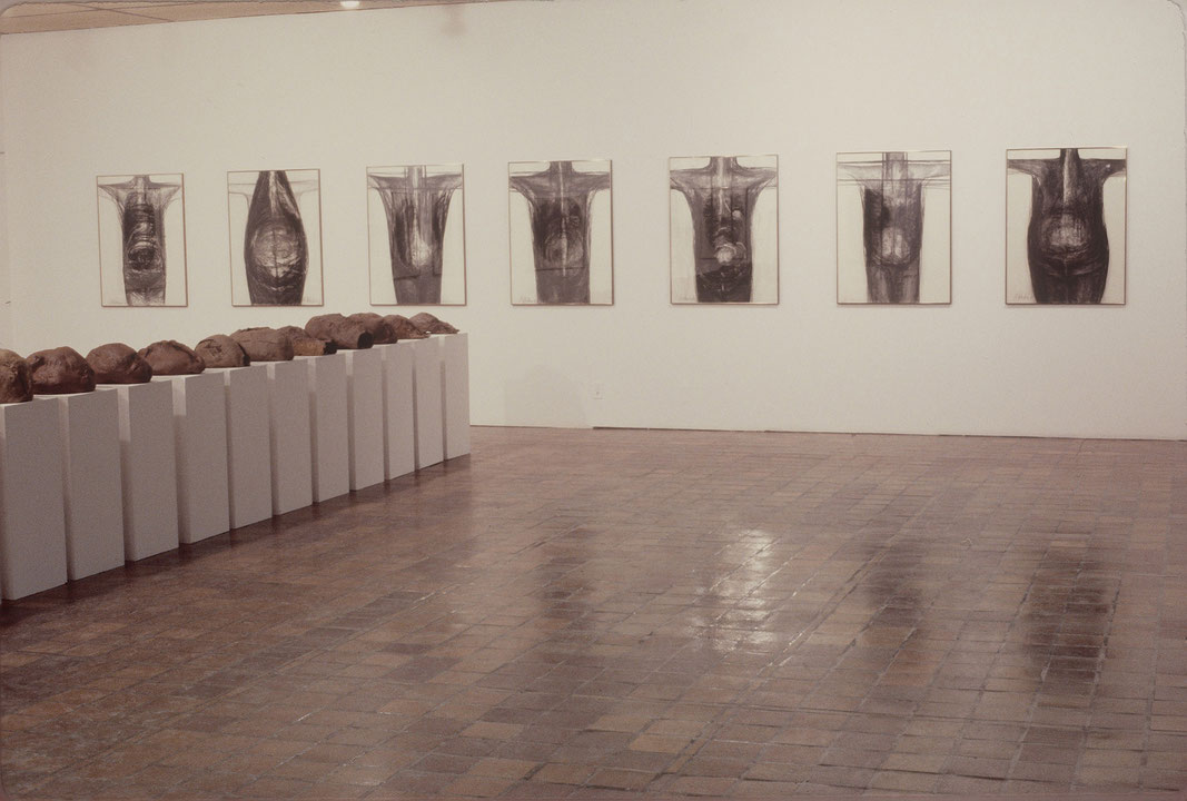 Vue de salle de l’exposition Magdalena Abakanowicz (Afficher en plein écran)