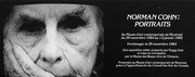 Recto du carton d’invitation de l’exposition Norman Cohn : portraits