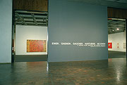 Vue de salle de l’exposition Ewen, Gagnon, Gaucher, Hurtubise, McEwen : À propos d’une peinture des années soixante