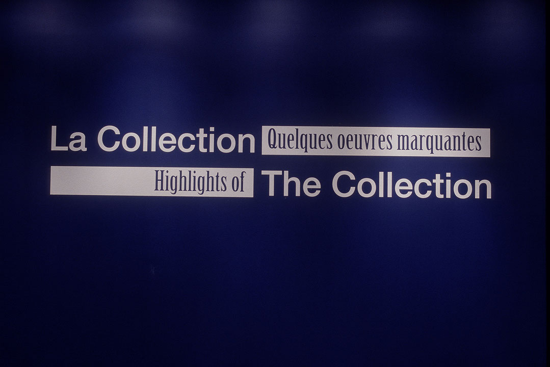 Vue de salle de l’exposition La Collection : quelques œuvres marquantes (Afficher en plein écran)