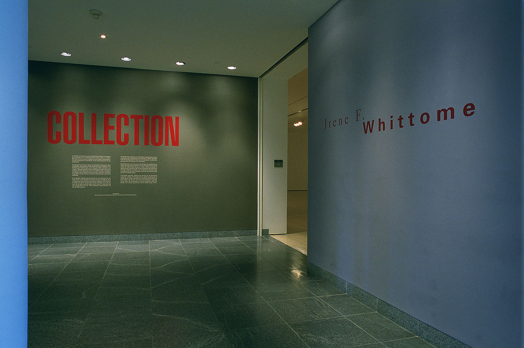 Vue de salle de l’exposition Irene F. Whittome (Afficher en plein écran)