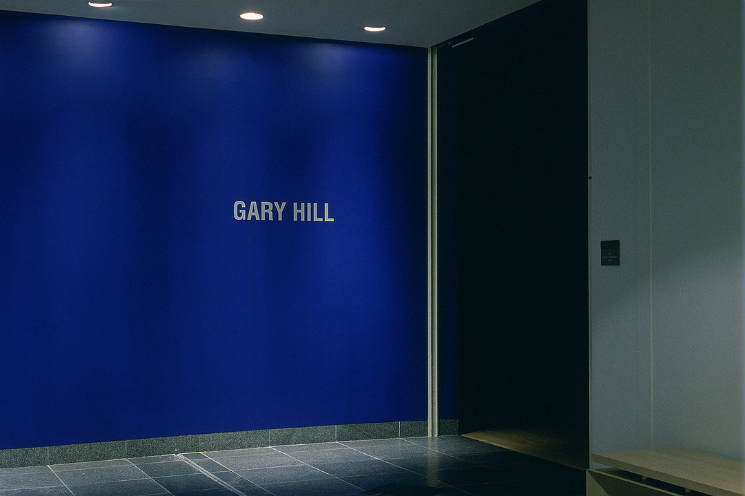 Vue de salle de l’exposition Gary Hill (Afficher en plein écran)