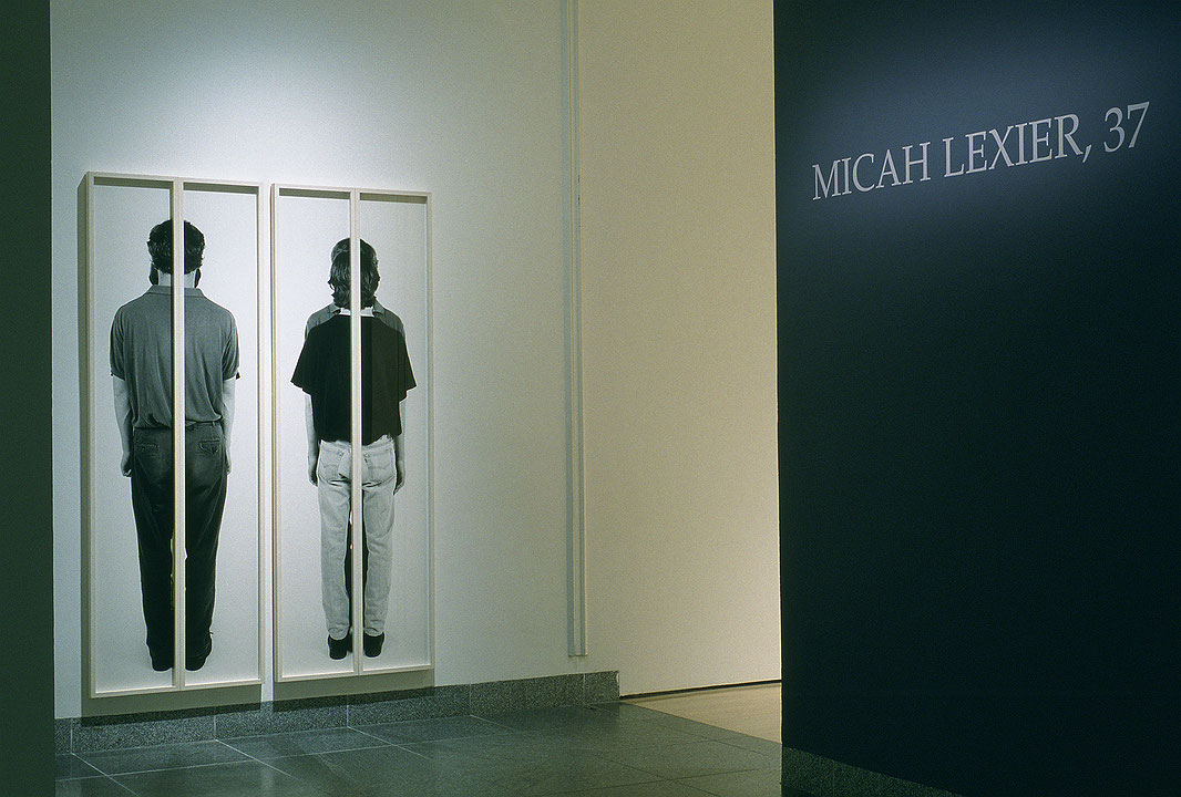 Vue de salle de l’exposition Micah Lexier, 37 (Afficher en plein écran)