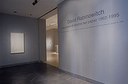 Vue de salle de l’exposition David Rabinowitch