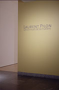 Vue de salle de l’exposition Laurent Pilon : Le cri muet de la matière