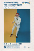 Affiche de l’exposition Matthew Barney : Cremaster Cycle