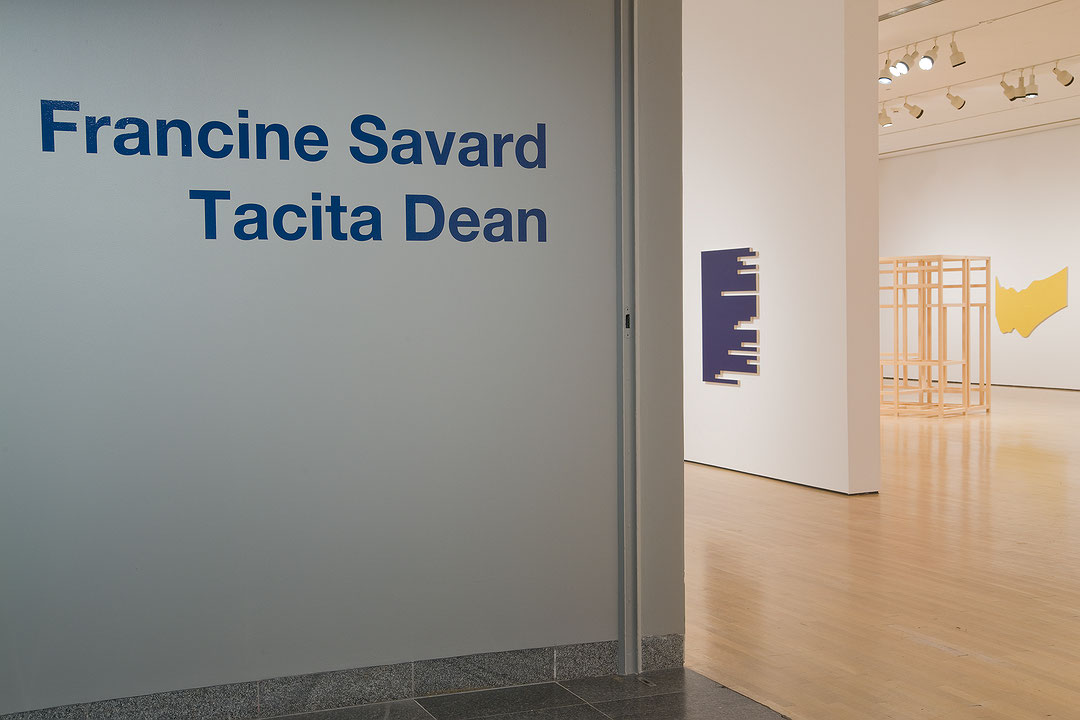 Vue de salle de l’exposition Francine Savard (Afficher en plein écran)
