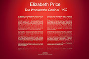 Vue de salle de l’exposition Elizabeth Price: The Woolworths Choir of 1979