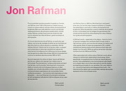 Vue de salle de l’exposition Jon Rafman