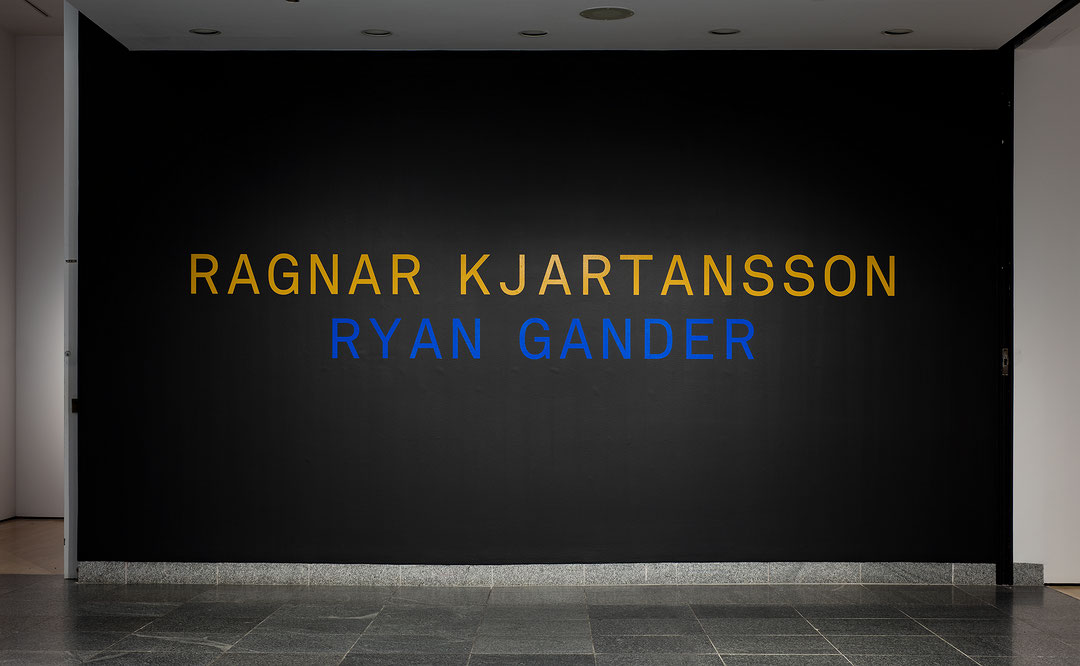 Vue de salle de l’exposition Ragnar Kjartansson (Afficher en plein écran)