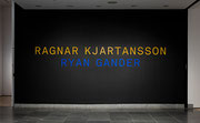 Vue de salle de l’exposition Ragnar Kjartansson