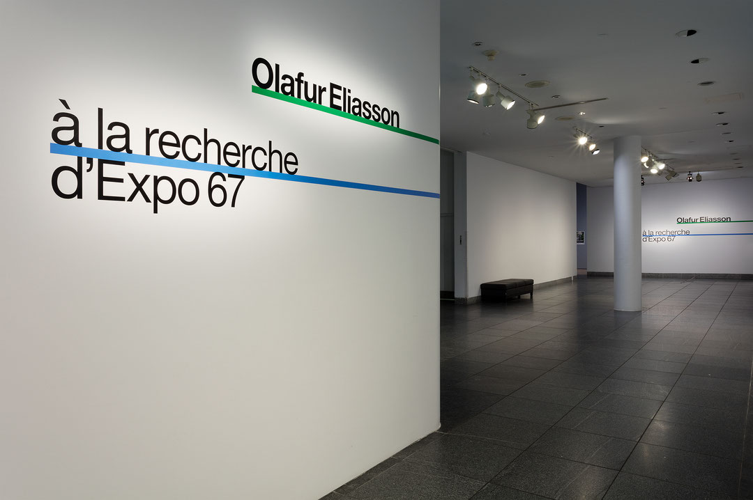 Vue de salle de l’exposition Olafur Eliasson. Maison des ombres multiples (Afficher en plein écran)