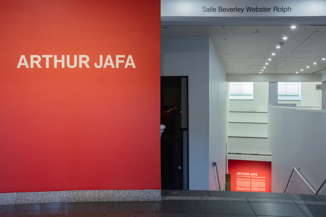Vue de salle de l’exposition Arthur Jafa (Afficher en plein écran)