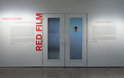 Vue de salle de l’exposition Sara Cwynar : Red Film