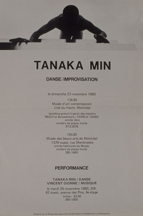 Affiche de l’événement Min Tanaka