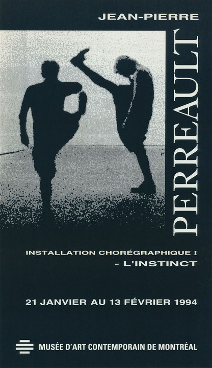 Affiche de l’événement Installation chorégraphique I : L’instinct