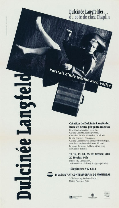 Affiche de l’événement Portrait d’une femme avec valise