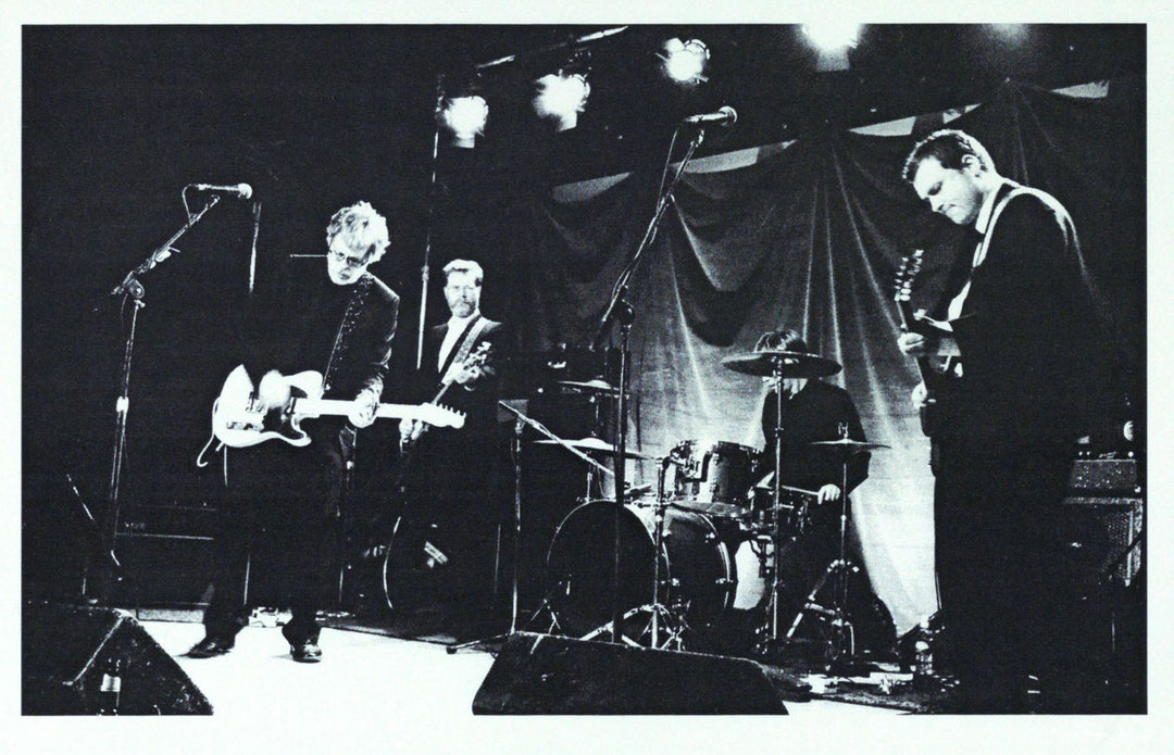 Recto du carton d’invitation de l’événement Rodney Graham Band