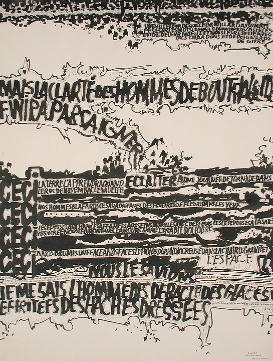 Photo de l’œuvre Placard Révolutionnaire 2 de Pierre Hébert et Yves Préfontaine (Afficher en plein écran)