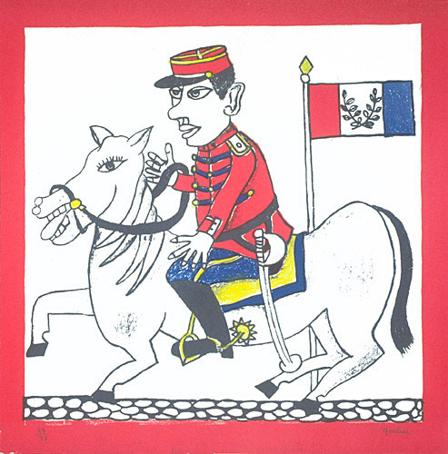 Photo de l’œuvre Le Cavalier de Louis Quilici (Afficher en plein écran)