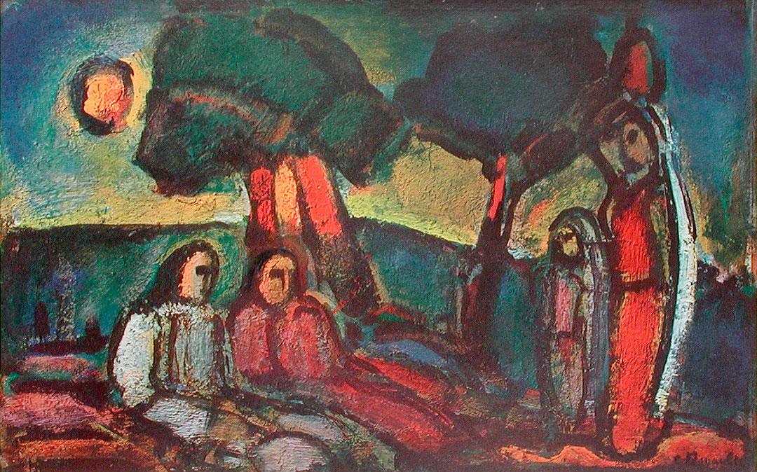 Photo de l’œuvre Puits de Jacob (tirée de l’album « Stella Vespertina », 1947) de Georges Rouault (Afficher en plein écran)