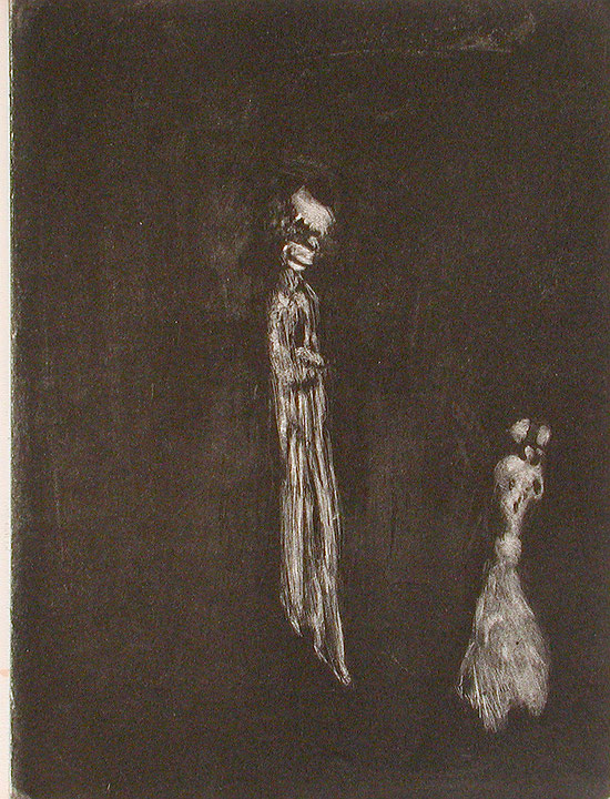 Photo de l’œuvre Sans titre (tirée de l’album « Meidosems », 1948) de Henri Michaux (Afficher en plein écran)