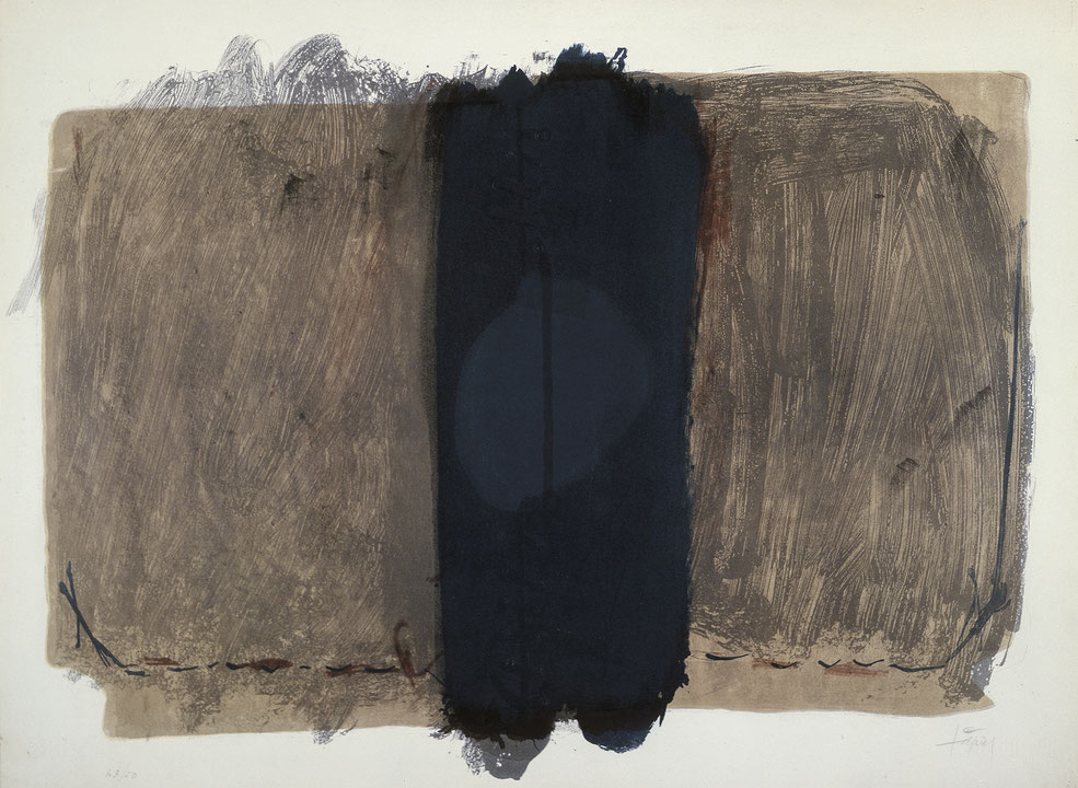 Photo de l’œuvre Lithografia no 21 de Antoni Tàpies (Afficher en plein écran)