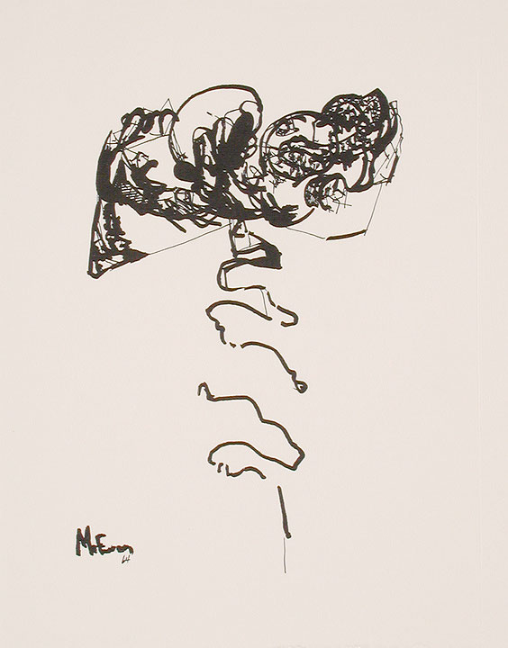 Photo de l’œuvre Le Sang inutile (tiré de l’album « Le Pain quotidien », 1965) de Jean McEwen (Afficher en plein écran)