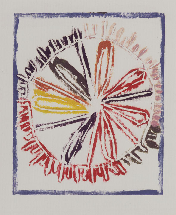 Photo de l’œuvre Sans titre (tirée de l’album « La Naissance du soleil », 1966) de Inconnu (Afficher en plein écran)