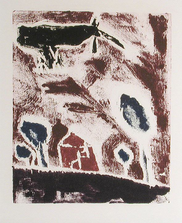 Photo de l’œuvre Sans titre (tirée de l’album « La Naissance du soleil », 1966) de Kenneth Larocque (Afficher en plein écran)