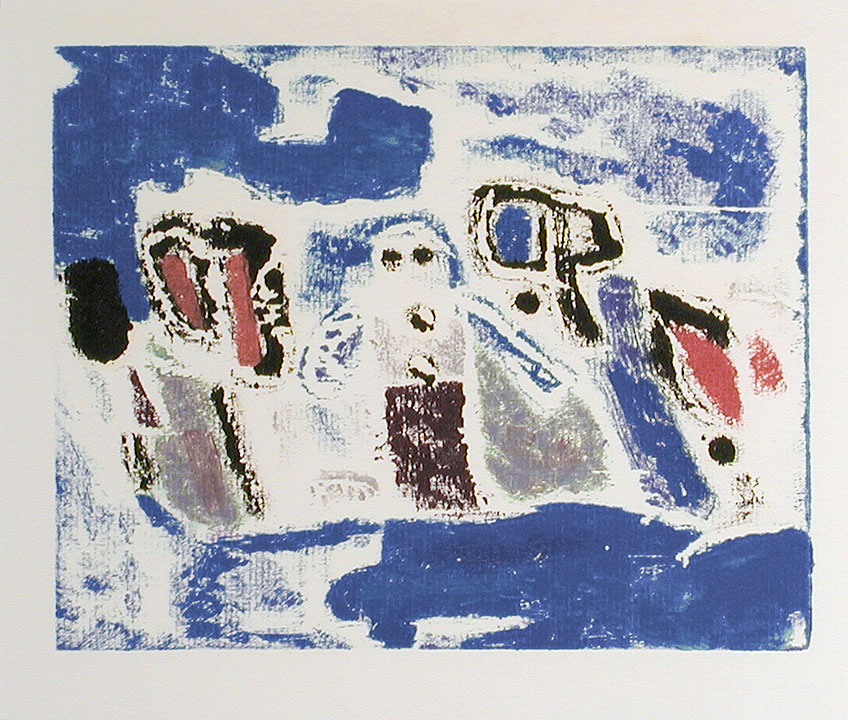 Photo de l’œuvre Sans titre (tirée de l’album « La Naissance du soleil », 1966) de Roger Larocque (Afficher en plein écran)