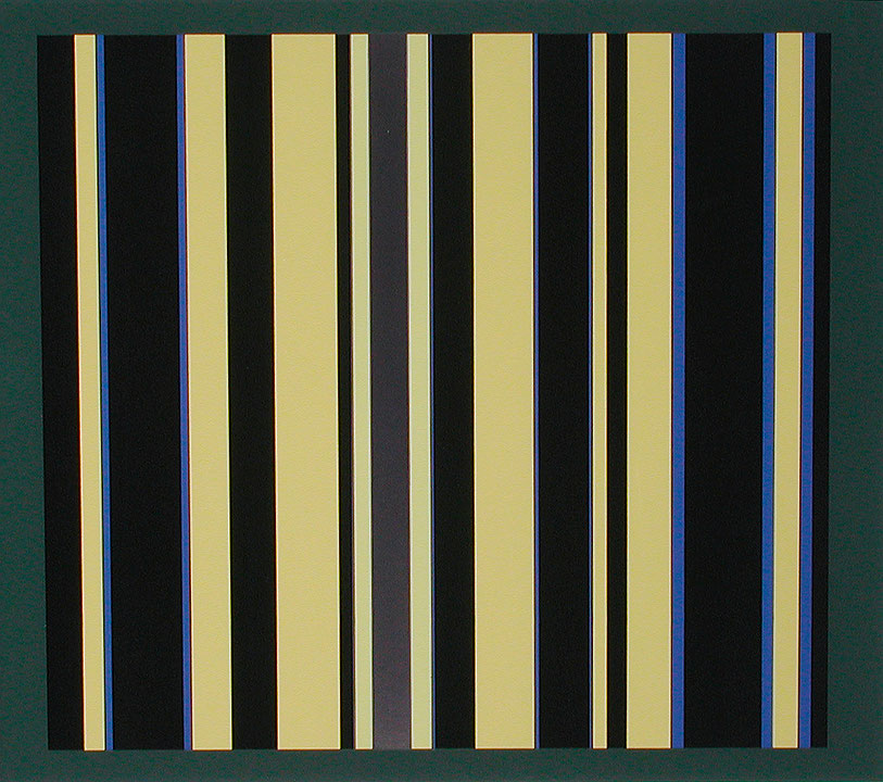 Photo de l’œuvre Sans titre (tirée de l’album « Dschuang dsi », 1967) de Günter Fruhtrunk (Afficher en plein écran)