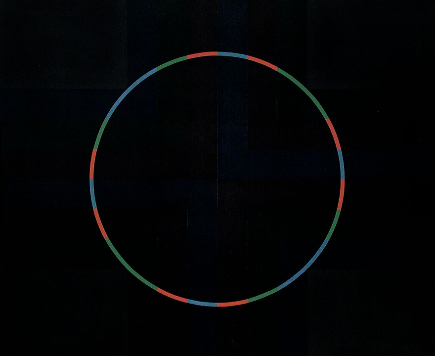 Photo de l’œuvre Black Magic Circle de Roy Kiyooka (Afficher en plein écran)